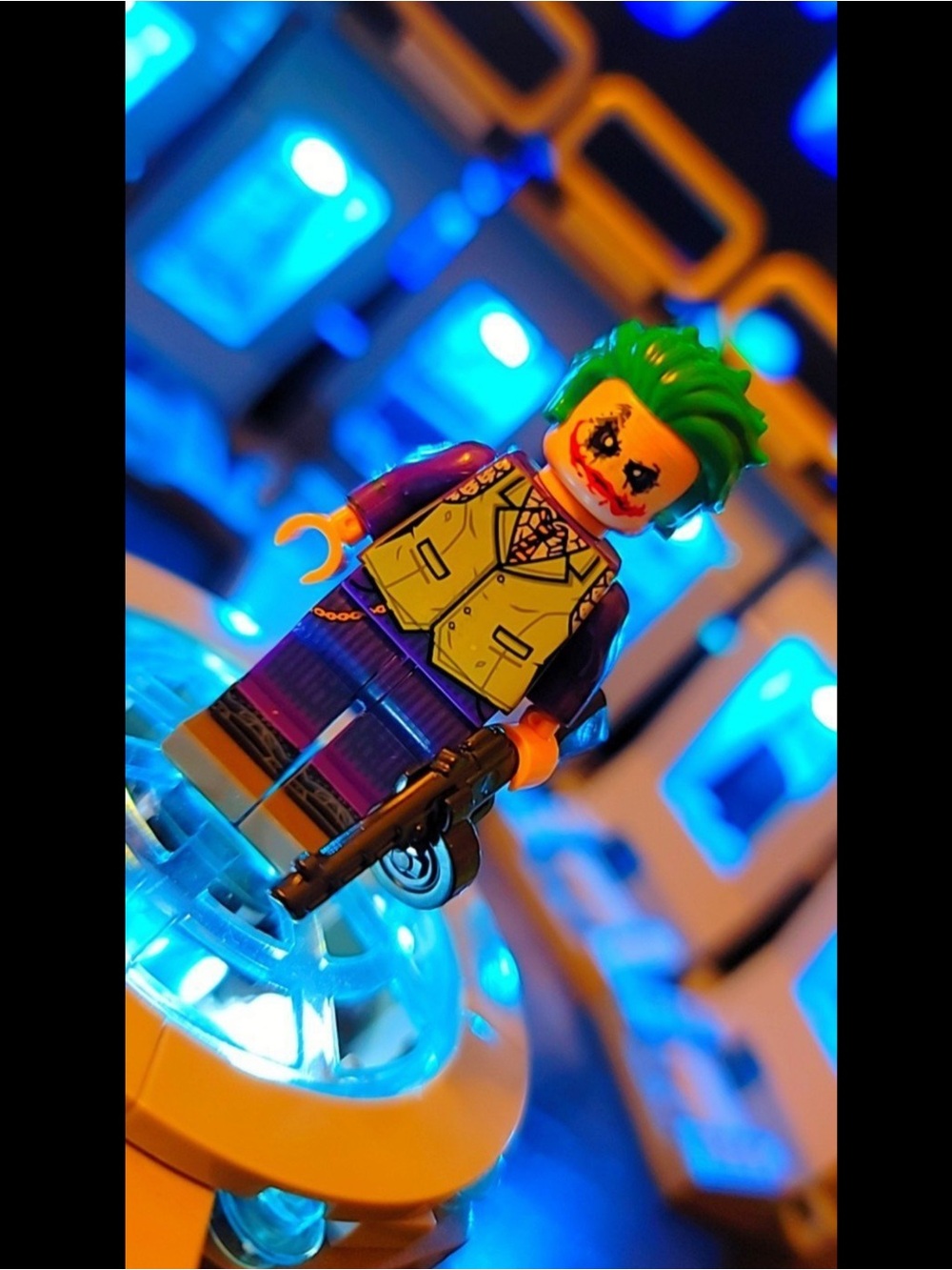 Batman Joker Minifigure Lego Compatible
